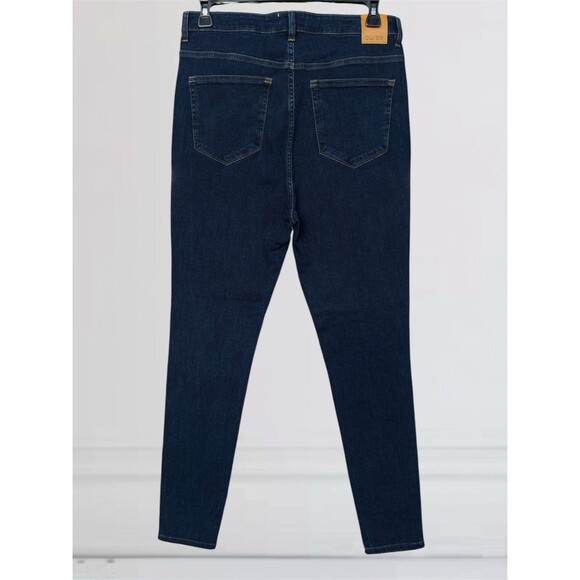 DU/ER Skinny Women’s Size 34 Super High-Waist Stretch Blue Jeans - Picture 3 of 16